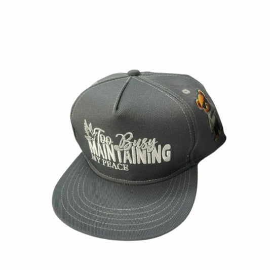 Gray & White and Black & White Hats
